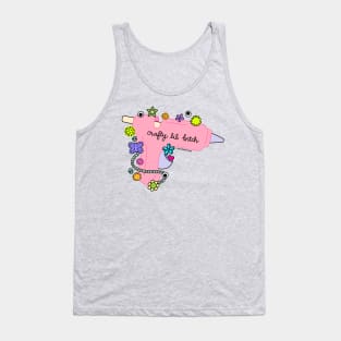 Crafty Little Bitch - The Peach Fuzz Tank Top